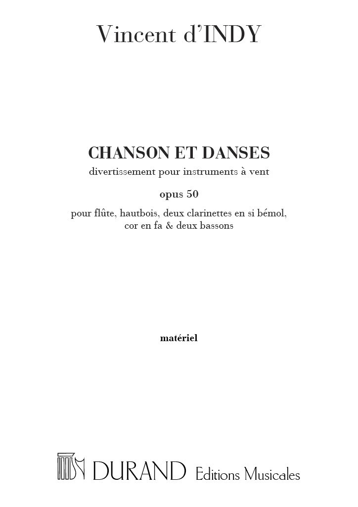 Chansons Et Danses Op.50 Parties